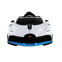 Load image into Gallery viewer, Licensed 2024 Bugatti Divo Upgraded 12V Ride-On | Leather Seat | Rubber Tires | Big 1 Seater | LED Lights | Remote
