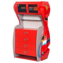 Load image into Gallery viewer, Super Cool Upgraded Gas Pump Kids Dresser | 2 Colours | Perfect With Race Car Beds | For Clothes, Books Etc | Easy Assembly
