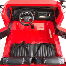 Load image into Gallery viewer, Upgraded 2024 Licensed Mercedes 24V Zetros | Upgraded Motors | 2 Seater | Leather Seats | Rubber Tires
