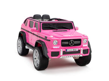 Load image into Gallery viewer, Luxurious 2024 Upgraded Licensed Mercedes Maybach G650 | 1 Seater | 12V  | 4x4 | Ride on car | Leather Seat | Rubber Tires | Remote | Ages 1-5
