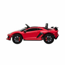 Load image into Gallery viewer, Licensed 2024 Lamborghini Aventador SVJ Ride On Upgraded | 12V | Leather Seat | Rubber Tires | 1 Seater | Remote
