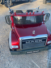Load image into Gallery viewer, Upgraded Licensed 2024 Mack Truck 24V | 2 Seater Ride-On | Leather Seats | Rubber Tires | Remote
