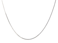 Sterling Silver Box Sterling Silver Chain