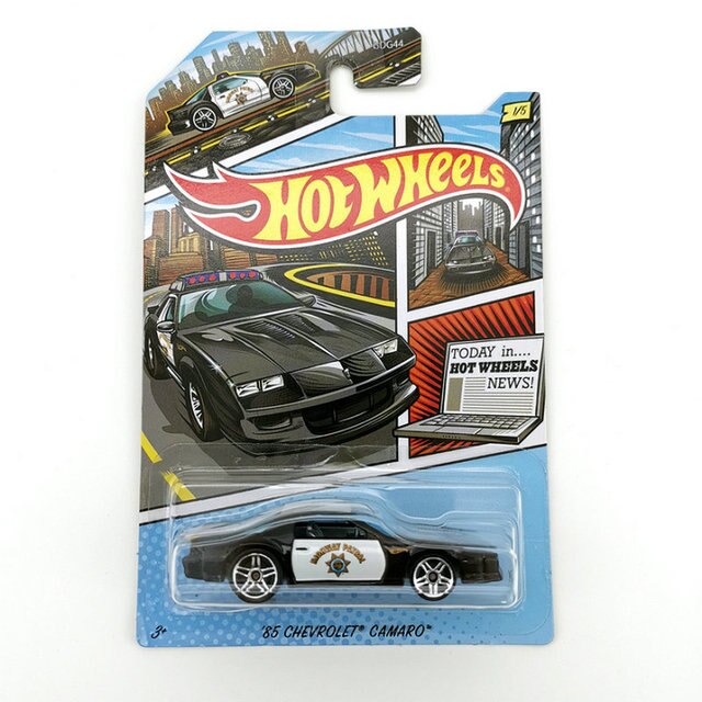 Hot Wheels Car 1:64 85 CHEVROLET CAMARO Collector Edition Metal Diecast Cars Collection Kids Toys