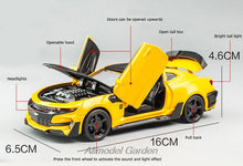 Load image into Gallery viewer, 1/32 1/36 Diecasts &amp; Toy Vehicles Chevrolet Camaro Toy Car Model Collection Alloy Car Toys For Children Christmas Gift
