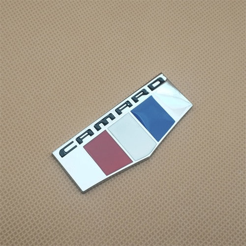 Metal 3D Car Styling Badge Side Wing Fender Sticker Auto Emblem Decal For CAMARO Accessories