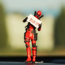 Load image into Gallery viewer, Marvel Dead Pool Car Interior Decoration Personality Anime DeadPool Action Mini Doll For Car Goods Car Interior Accessories Decoration
