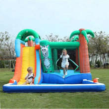 Load image into Gallery viewer, Inflatable Bouncy House | Blow-Up Jump Bouncy Castle for Kids with Air Blower. Hours of Fun. Easy Set Up
