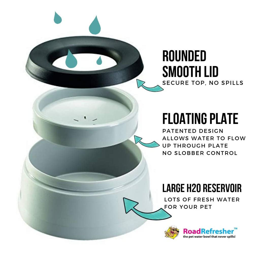 Travel Bowl Road Refresher Non Spill Water Bowl Pet Supplies Anti