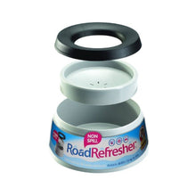 Load image into Gallery viewer, Road Refresher Non Spill Water Dog Bowl Large Grey - Petguin
